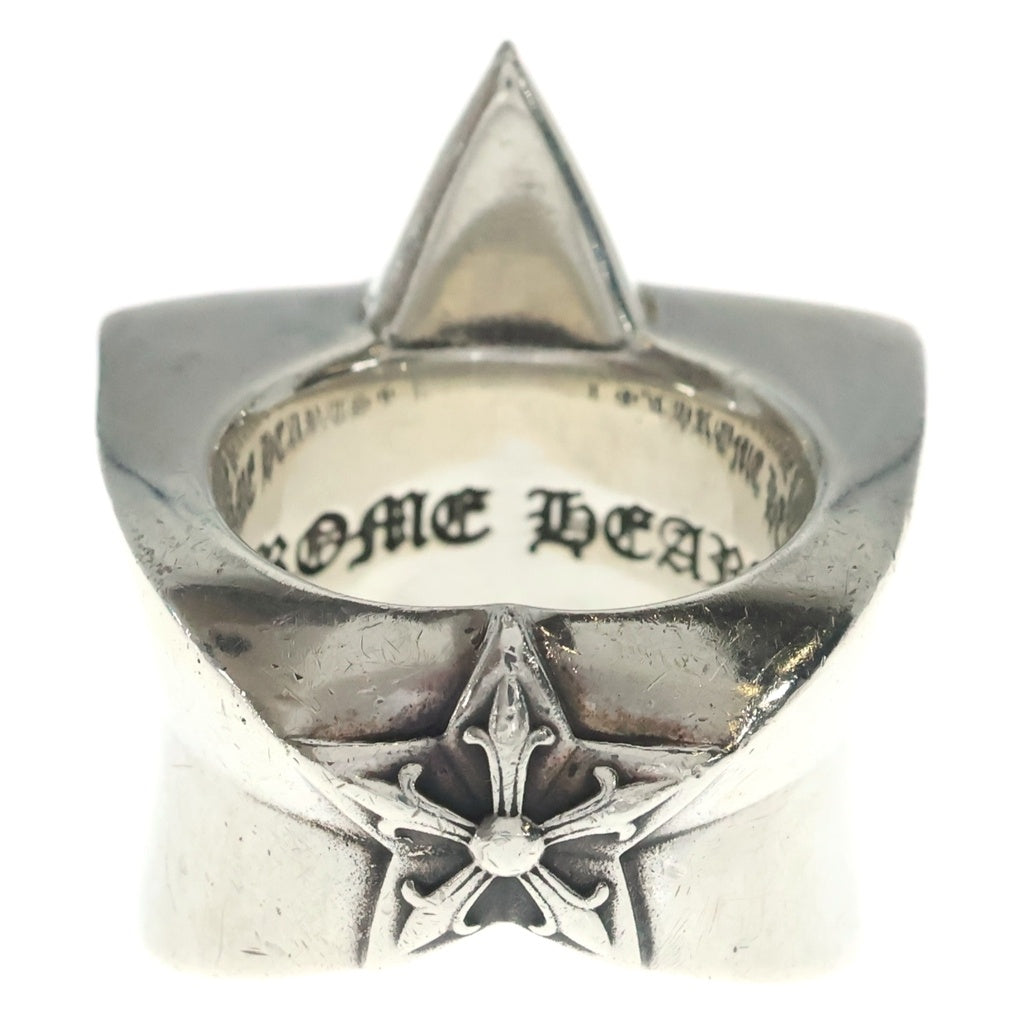 CHROME HEARTS(クロムハーツ) STR LRG RING ラージ スター リング シルバー