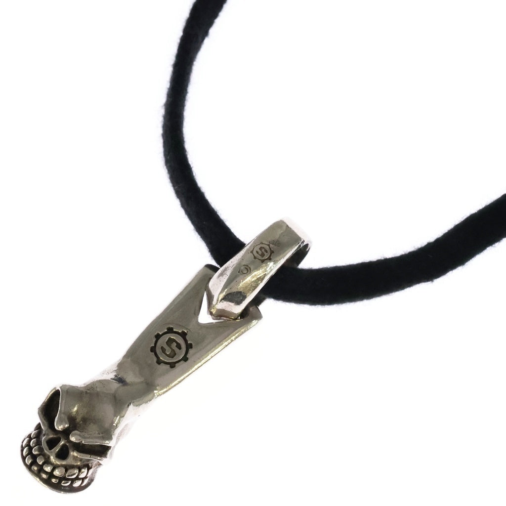 STARLINGEAR(スターリンギア) STA-P01 Zipper Pulls Pendant Top ジッパープルズペンダントトップ SV925 スカルモチーフペンダントトップ 71043 シルバー
