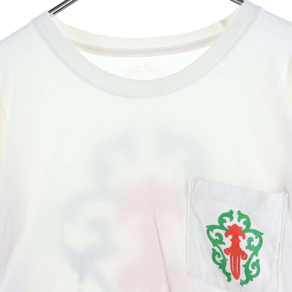 CHROME HEARTS(クロムハーツ) ロサンゼルス限定 袖フローラルヴァインダガーロングスリーブTシャツ 長袖Tシャツ