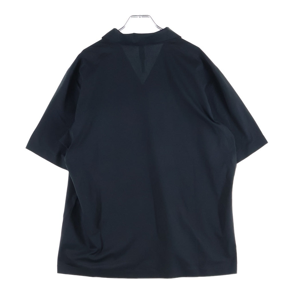 ARC'TERYX(アークテリクス) VEILANCE Metron SS Polo Shirts ヴェイランス メトロンショートスリーブポロシャツ シームレス半袖ポロシャツ X00000772001 ブラック