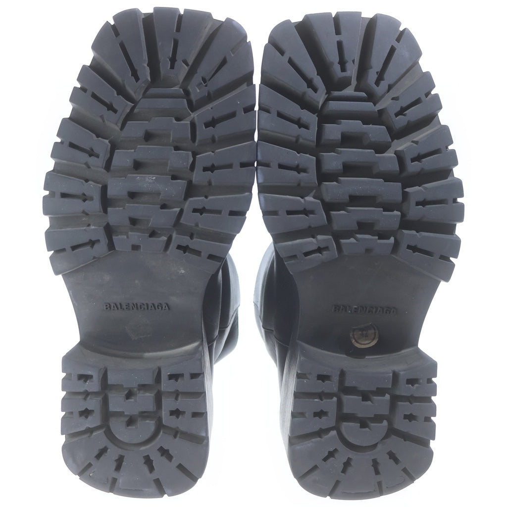 BALENCIAGA(バレンシアガ) TROOPERトルーパー レザー ハイカット ブーツ ブラック 678414