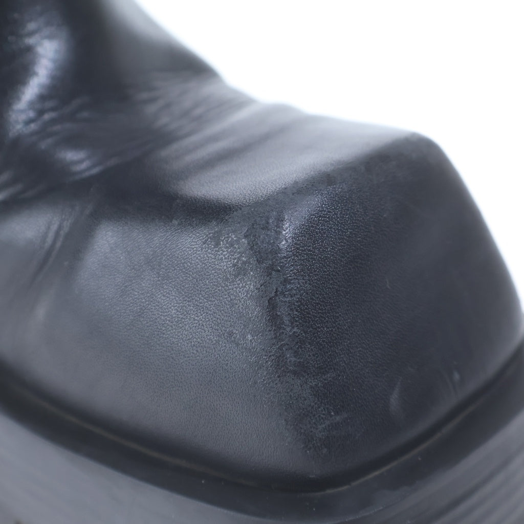 BALENCIAGA(バレンシアガ) TROOPERトルーパー レザー ハイカット ブーツ ブラック 678414