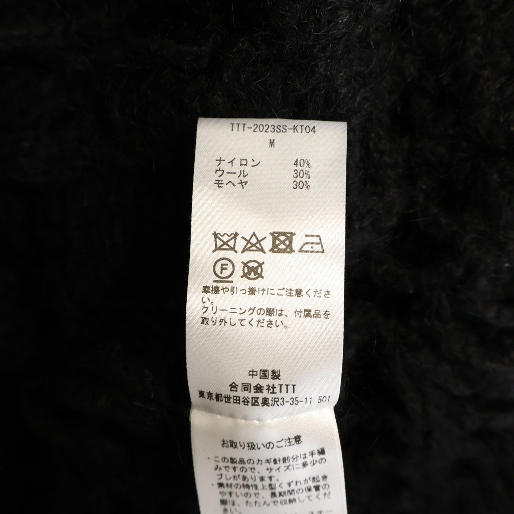 TTT_MSW(ティーモダンストリートウェア) Spider Handmade Knit スパイダーハンドメイドニット セーター 767853 TPVG6