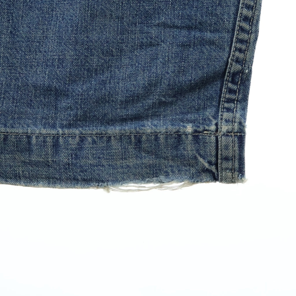 RRL(ダブルアールエル) ボタンフライ デニム カーゴ パンツ インディゴ