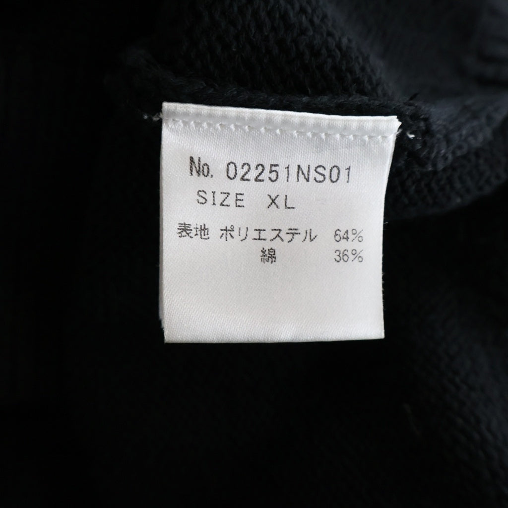 HYSTERIC GLAMOUR(ヒステリックグラマー) グラフィックデザイン クルーネック ニットセーター ブラック 02251NS01