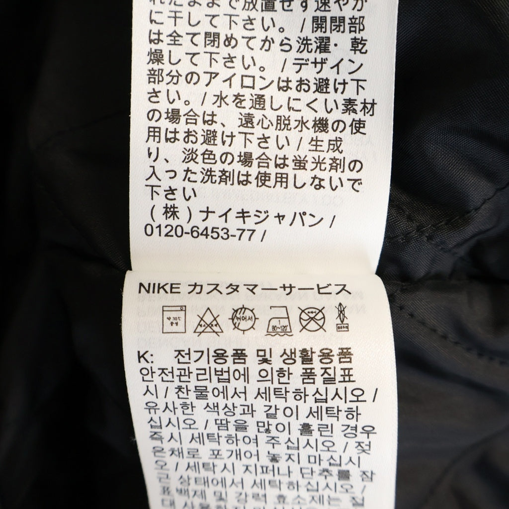 SUPREME(シュプリーム) 24SS Ripstop Pullover ナイキ リップストップ プルオーバー ジャケット ブラック FQ0340-010