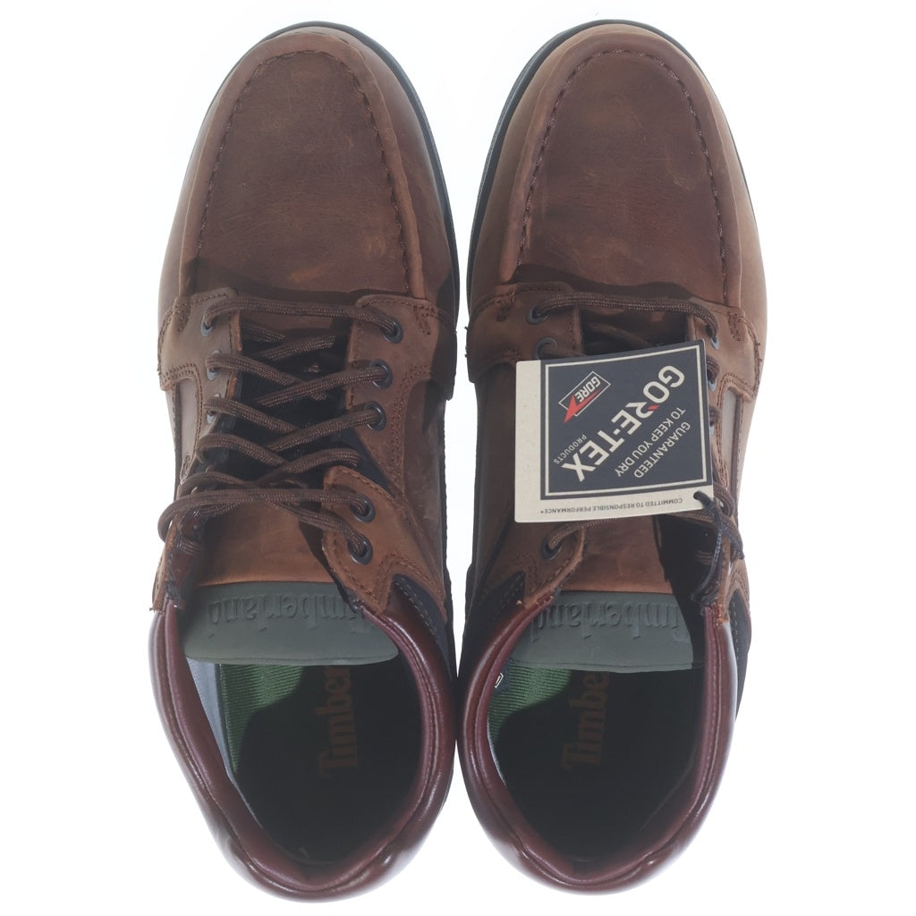 Timberland(ティンバーランド) HERITAGE GTX MOC TOE MID ヘリテージGTX モックトゥミッド ゴアテックスモカシンローカットブーツ TB 137042 ブラウン