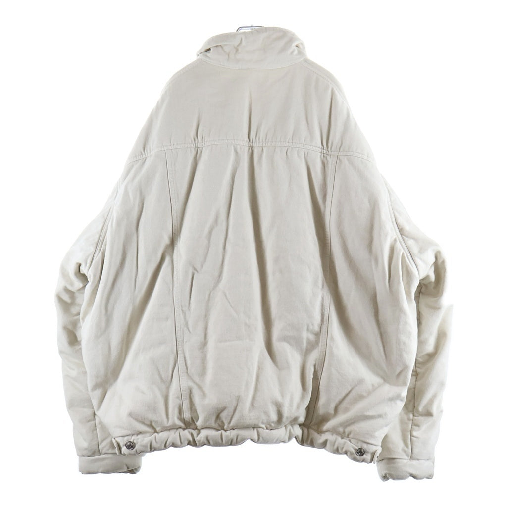 BALENCIAGA(バレンシアガ) 22AW PADDING DENIM JACKET パディングデニムジャケット 681689 TNW03 ホワイト