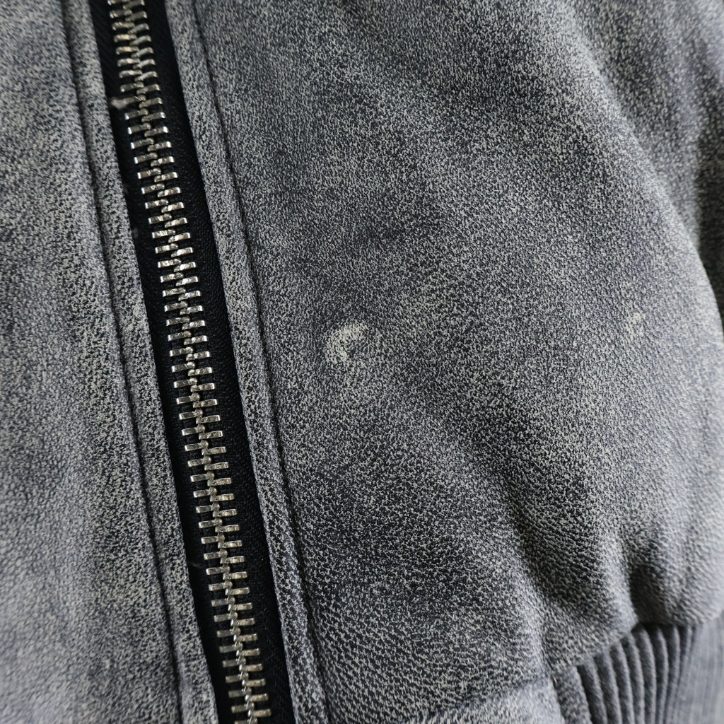 NO BRAND(ノーブランド) kosmas.systems コスマスシステムズ MA-1 Jacket ジップアップフライトボンバージャケット グレー