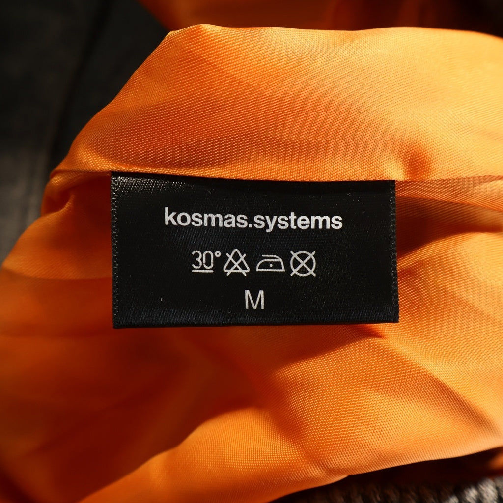 NO BRAND(ノーブランド) kosmas.systems コスマスシステムズ MA-1 Jacket ジップアップフライトボンバージャケット グレー