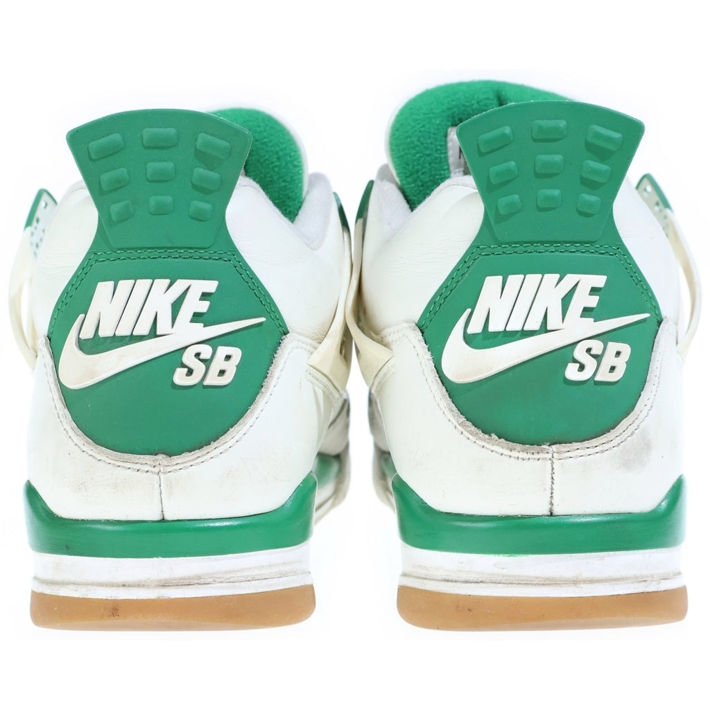 NIKE(ナイキ) AIR JORDAN 4 RETRO SP PINE GREEN エアジョーダン4 レトロ P パイングリーン ハイカットスニーカー ホワイト/グリーン US9.5/27.5cm DR5415-103