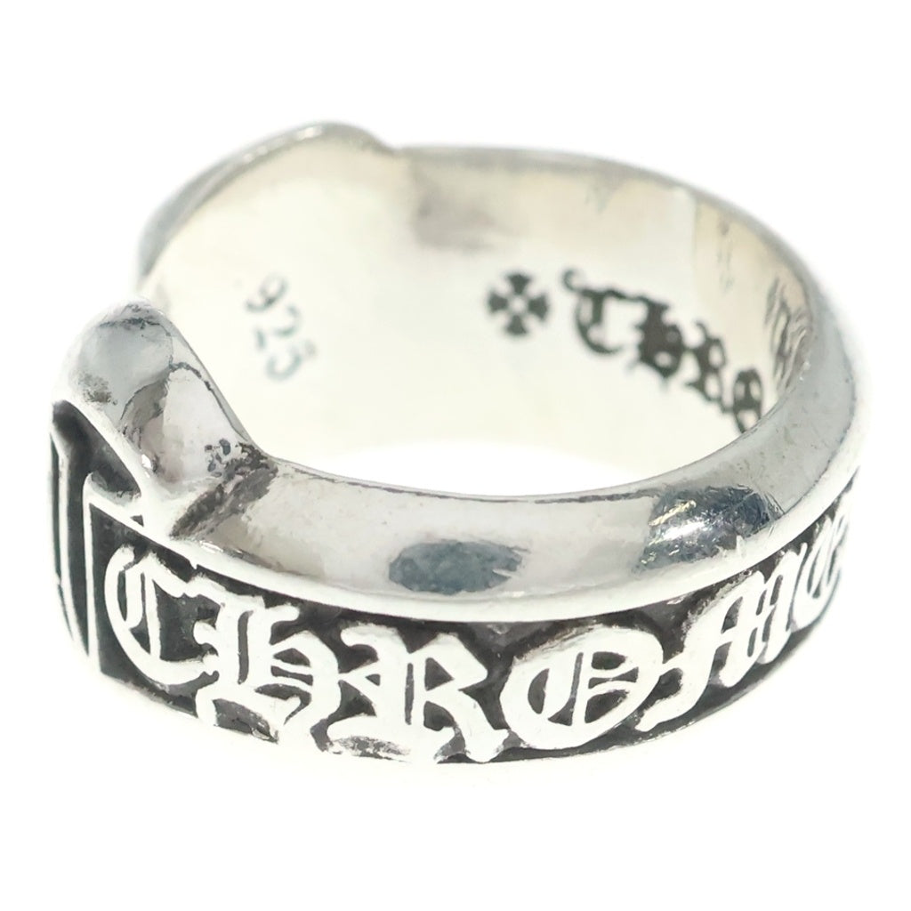 CHROME HEARTS(クロムハーツ) SM SCROLL LABEL スモールスクロールラベル リング シルバー BCA413