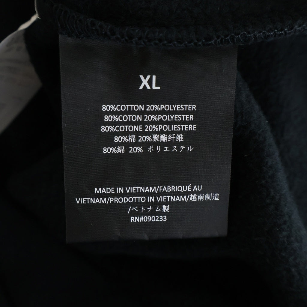FEAR OF GOD ESSENTIALS(フィアオブゴッド エッセンシャルズ) CLASSIC FIT FLEECE ZIP UP HOODIE クラシックフィットフリースジップアップ ラバーロゴジップアップスウェットパーカー