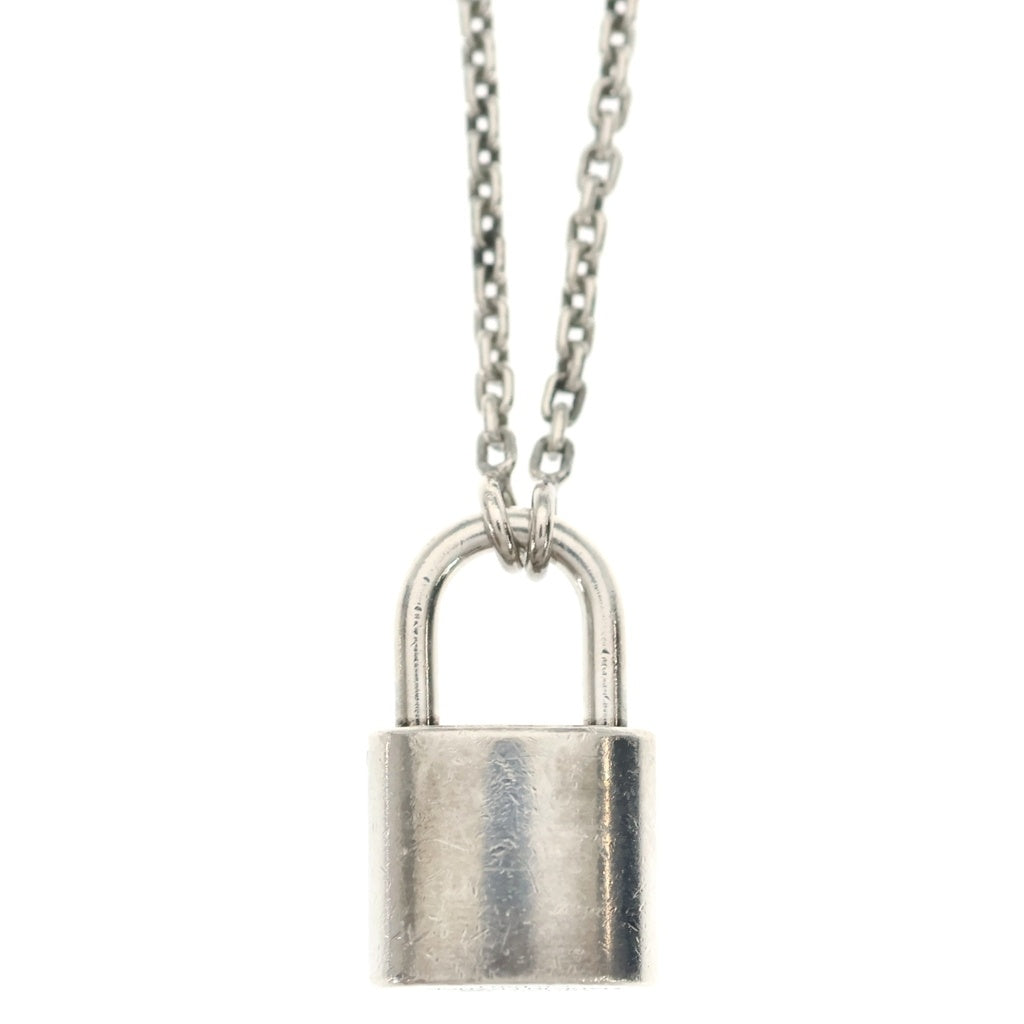LOUIS VUITTON(ルイヴィトン) Lock It Neck Lace ロックイットネックレス Ag925 パドロックモチーフネックレス シルバー