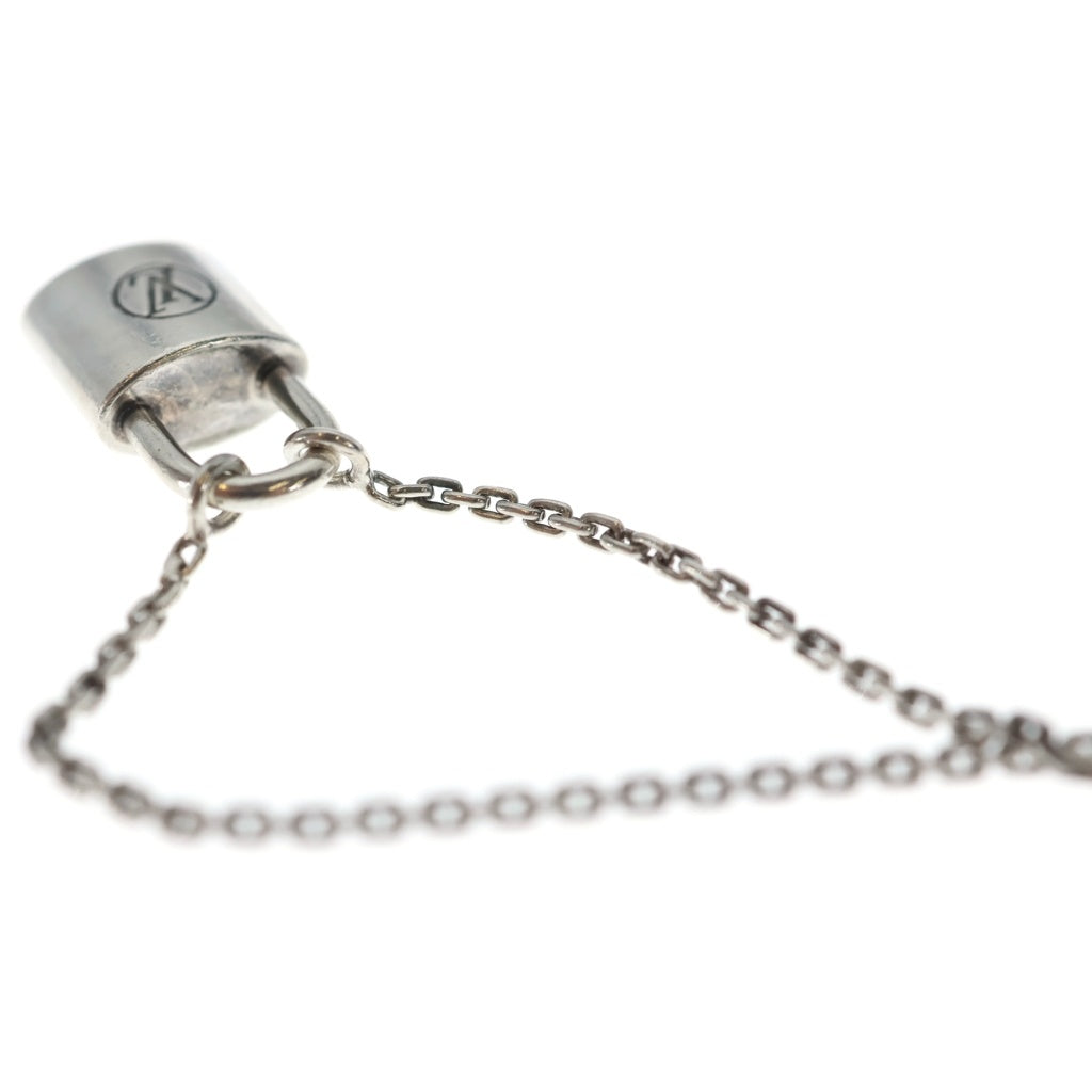 LOUIS VUITTON(ルイヴィトン) Lock It Neck Lace ロックイットネックレス Ag925 パドロックモチーフネックレス シルバー