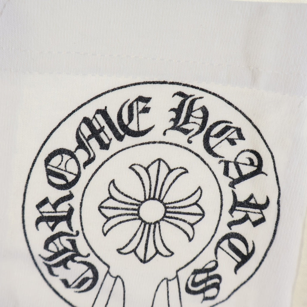 CHROME HEARTS(クロムハーツ) OLD S/S LTD オールド ロサンゼルス限定ホースシュープリント 半袖Tシャツカットソー ホワイト