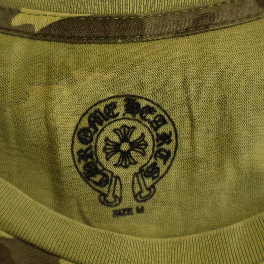 CHROME HEARTS(クロムハーツ) OLD STR CAMO S/S スタープリントカモ柄クルーネック半袖Tシャツ カットソー カモ