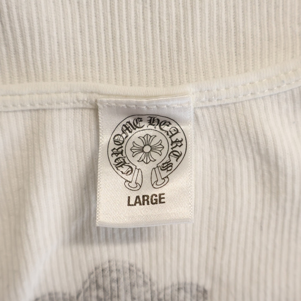 CHROME HEARTS(クロムハーツ) OLD 3 CRS TANK TOP オールドトリプルクロス タンクトップ ホワイト