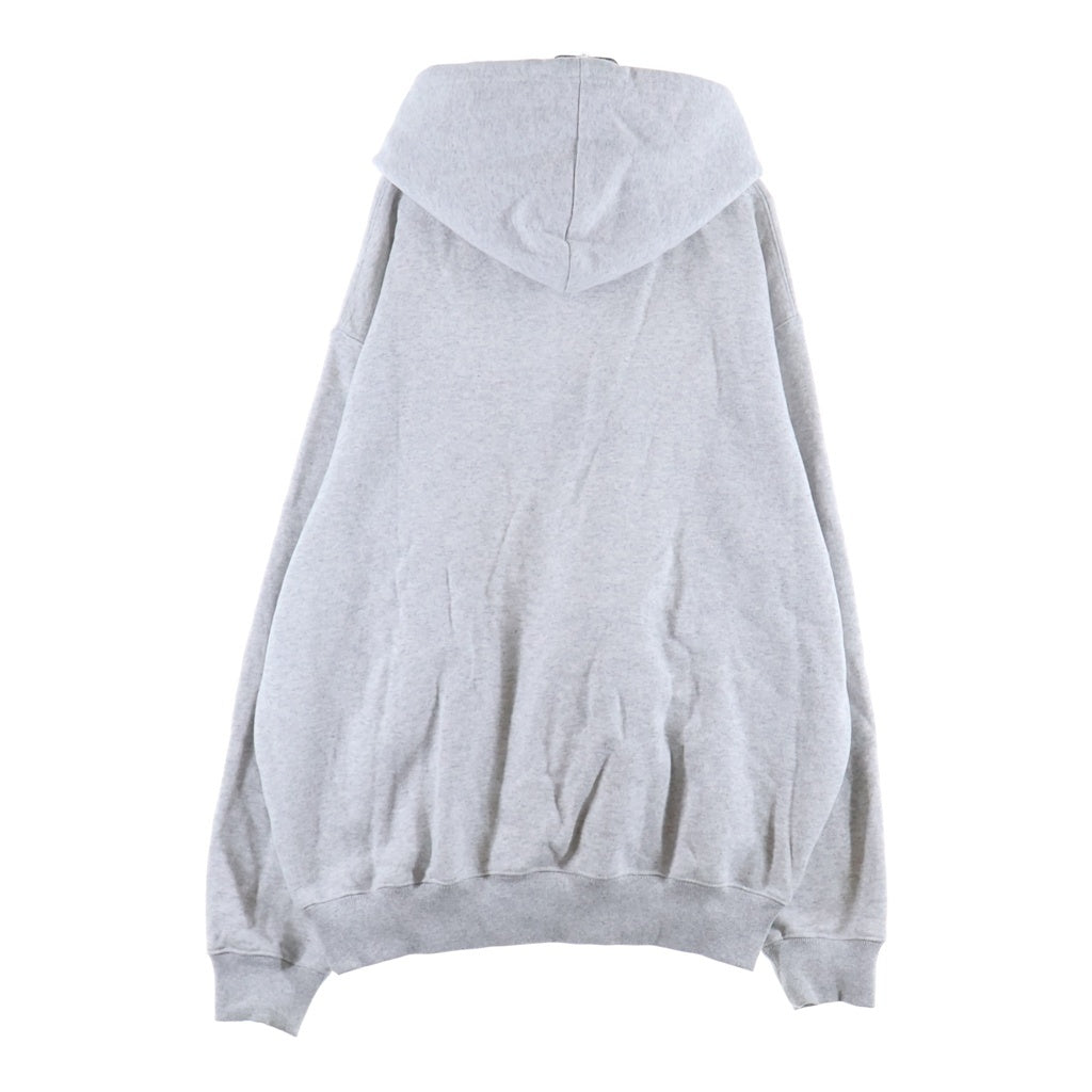 BoTT(ボット) ×VERDY Pullover Hoodie ×ヴェルディー プルオーバーフーディー ロゴ刺繍プルオーバースウェットパーカー 254BoTT04 グレー