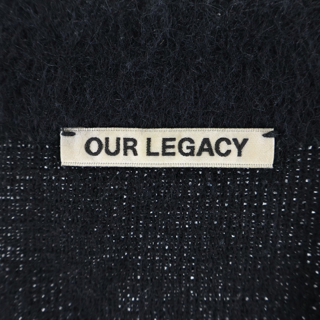 OUR LEGACY(アワーレガシー) 24AW Mohair Cardigan モヘアカーディガン ニットカーディガン M4206CBM ブラック