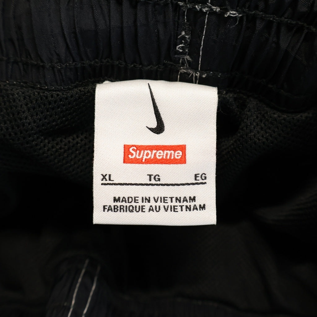 SUPREME(シュプリーム) 24SS ×NIKE Ripstop Track Pant リップストップ トラックパンツ FQ0342-010 ブラック