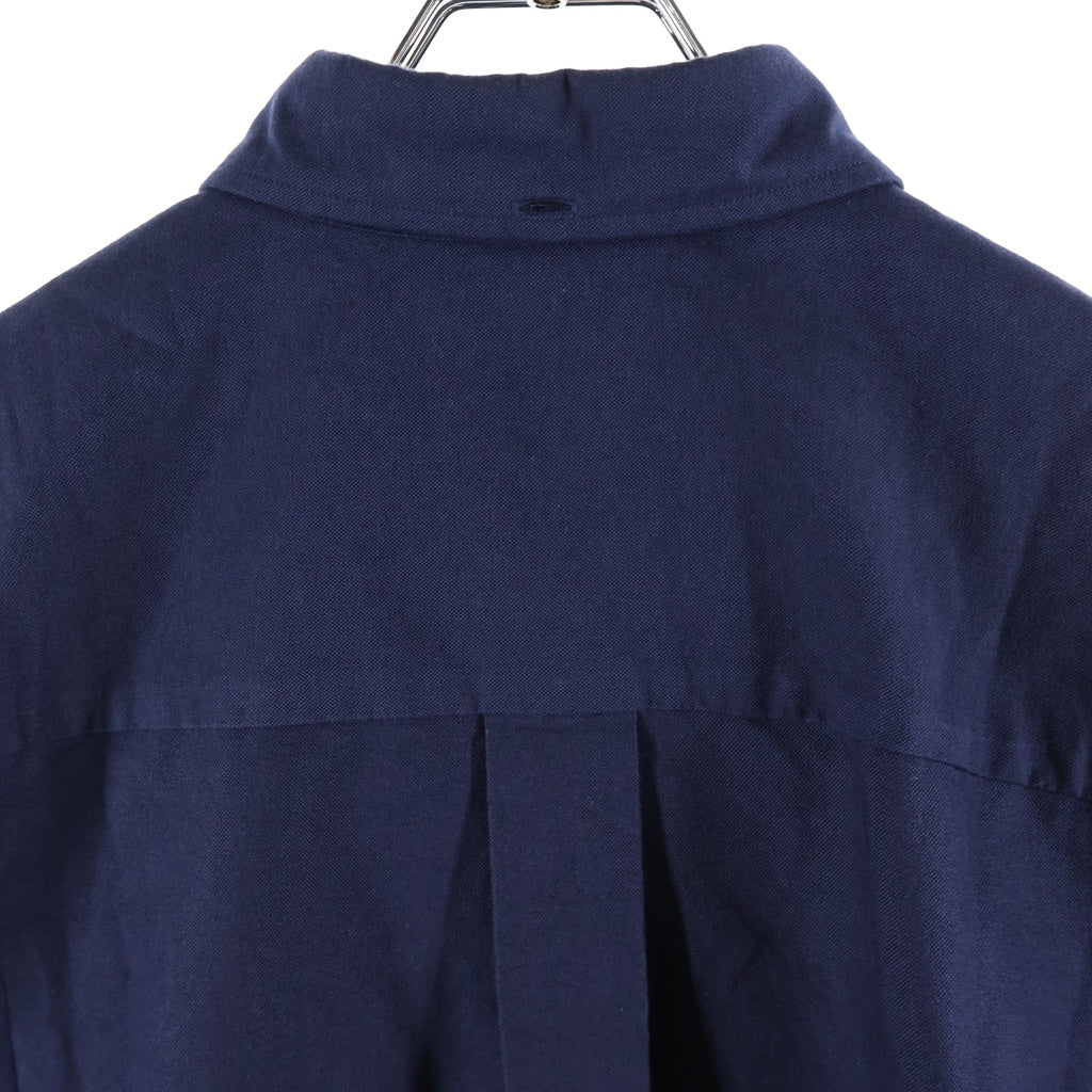 Graphpaper(グラフペーパー) Oxford L/S Oversized B.D Shirts ボタンダウン フロントポケット 長袖シャツ ネイビー GM261-50021B
