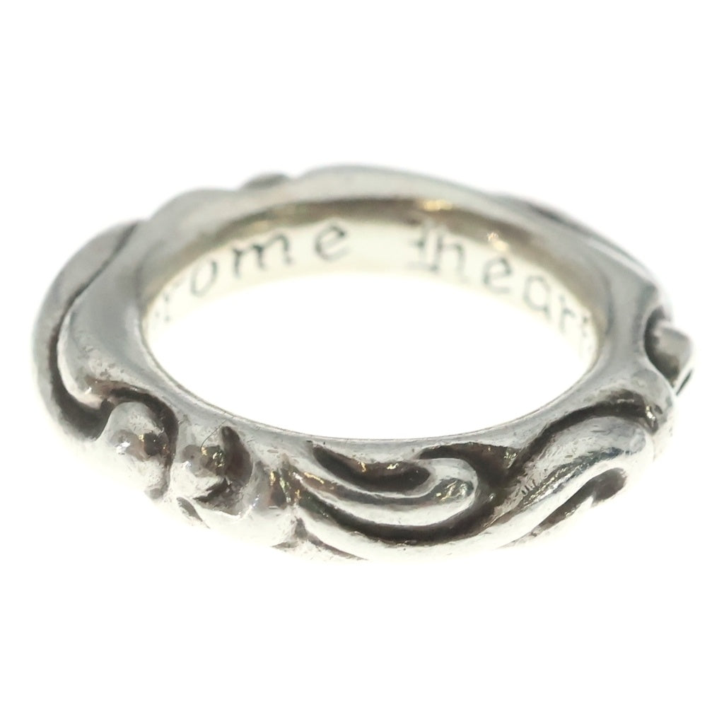 CHROME HEARTS(クロムハーツ) SCRL BAND スクロールバンド リング シルバー BCA351