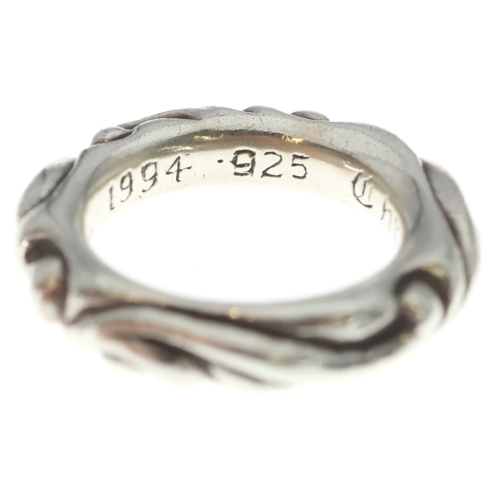 CHROME HEARTS(クロムハーツ) SCRL BAND スクロールバンド リング シルバー BCA351