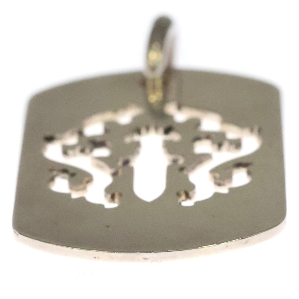 CHROME HEARTS(クロムハーツ) D TAG LRG DAGGER ヴァインダガーカットアウトドッグタグ ラージ ペンダントトップ シルバー BCA240