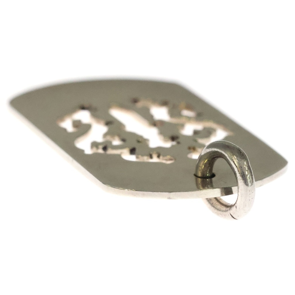 CHROME HEARTS(クロムハーツ) D TAG LRG DAGGER ヴァインダガーカットアウトドッグタグ ラージ ペンダントトップ シルバー BCA240