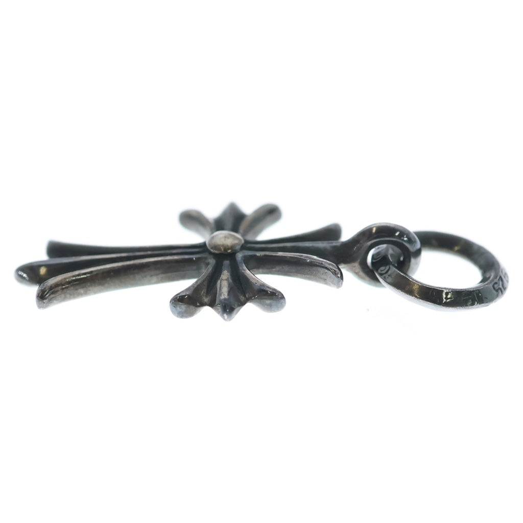 CHROME HEARTS(クロムハーツ) TINY CH CROSS タイニーCHクロス チャーム ネックレストップ シルバー BCA382