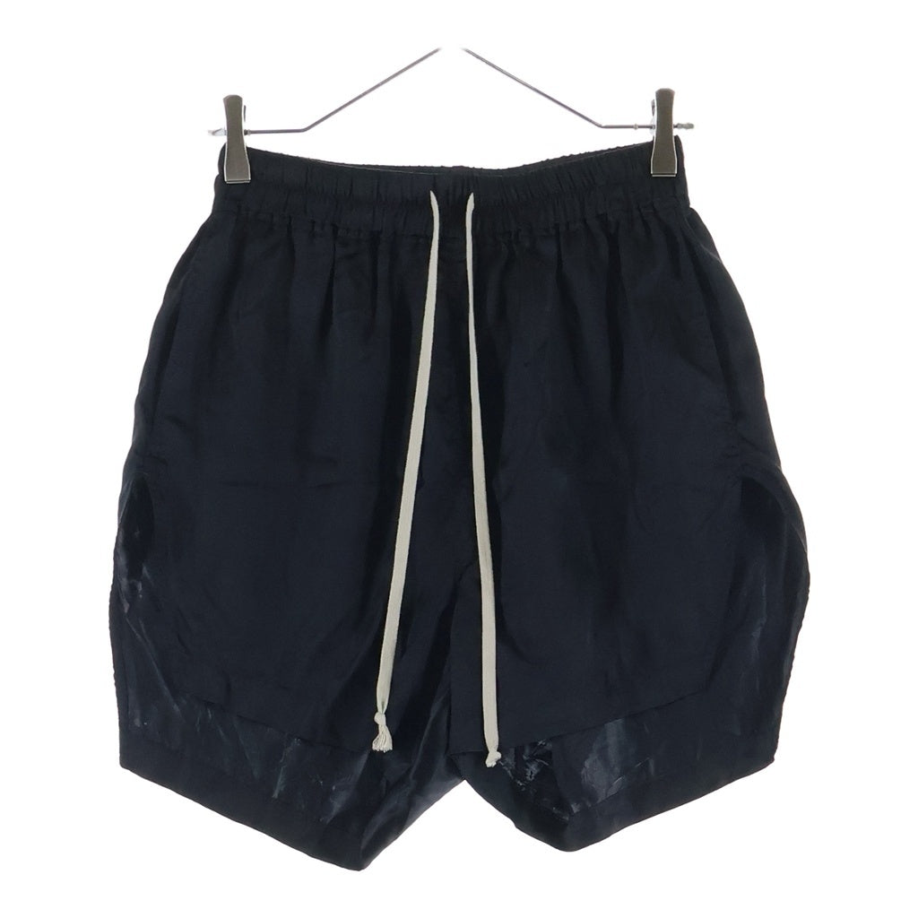 Rick Owens(リックオウエンス) 23AW BOXER SHORTS キュプラ ボクサーショーツ ブラック RP02C1351-O