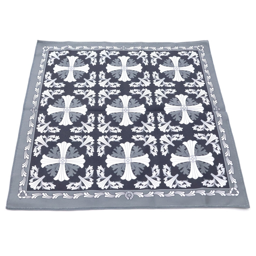 CHROME HEARTS(クロムハーツ) CH PLS Eye Wear Cloth プリント総柄アイウェアクロス グレー