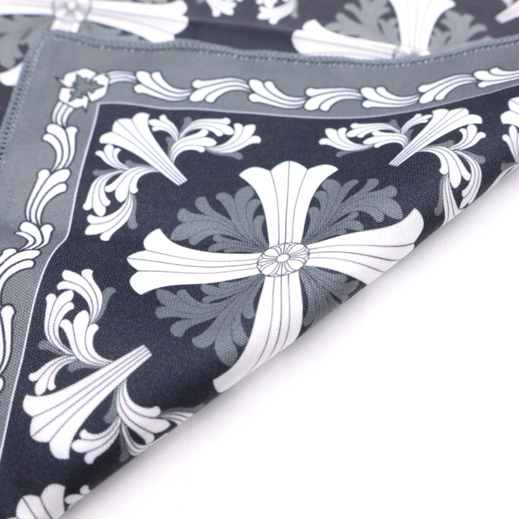 CHROME HEARTS(クロムハーツ) CH PLS Eye Wear Cloth プリント総柄アイウェアクロス グレー