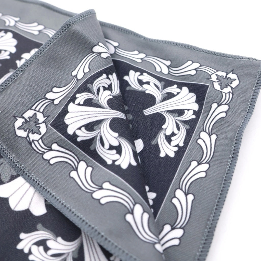 CHROME HEARTS(クロムハーツ) CH PLS Eye Wear Cloth プリント総柄アイウェアクロス グレー