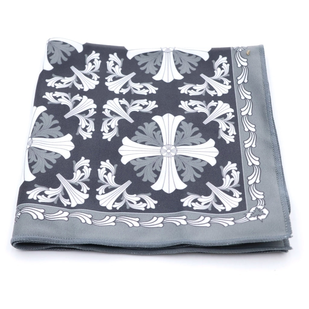 CHROME HEARTS(クロムハーツ) CH PLS Eye Wear Cloth プリント総柄アイウェアクロス グレー