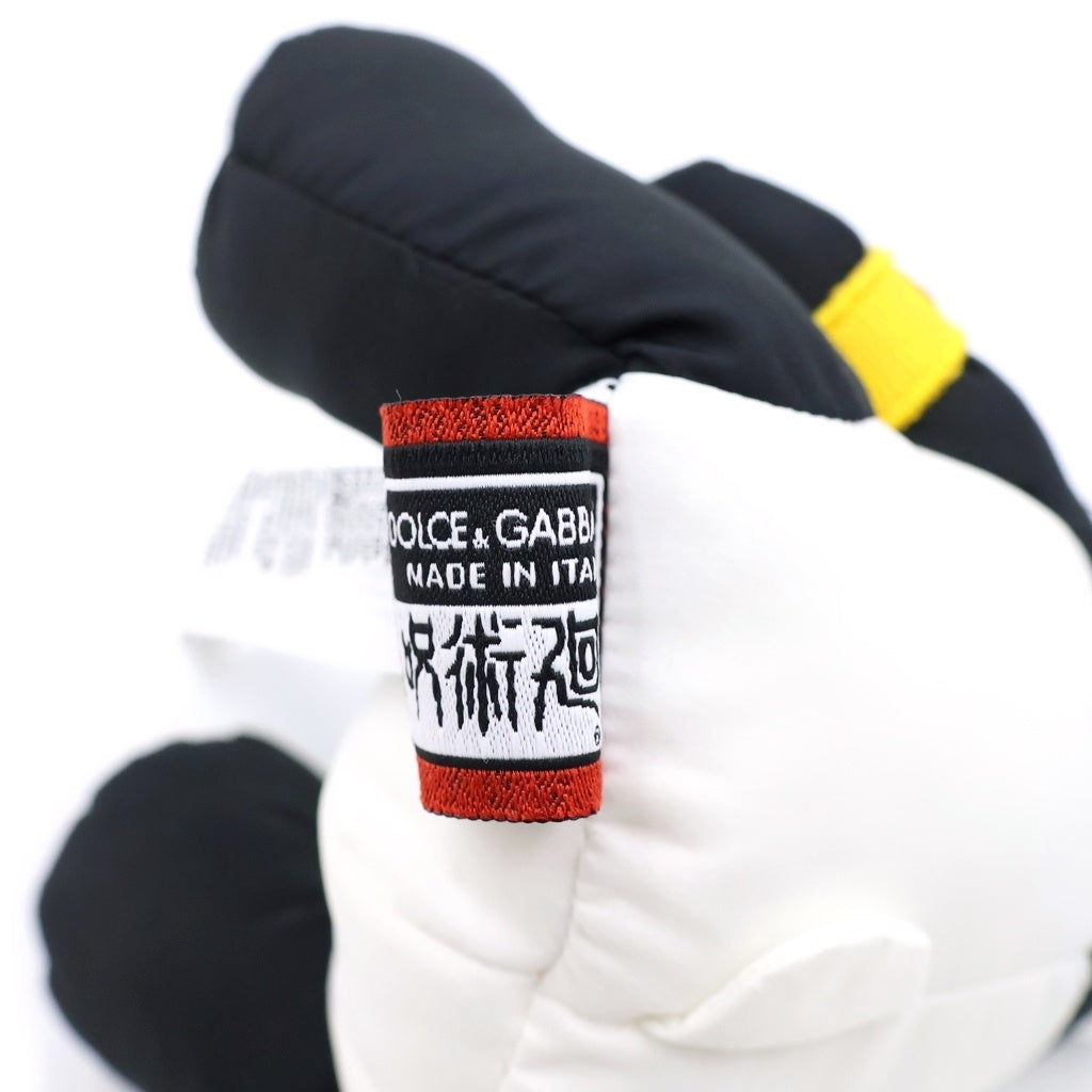 DOLCE & GABBANA(ドルチェアンドガッバーナ) ×呪術廻戦 パンダキーホルダー アニマルモチーフチェーンキーホルダー ぬいぐるみ ブラック/ホワイト レディース
