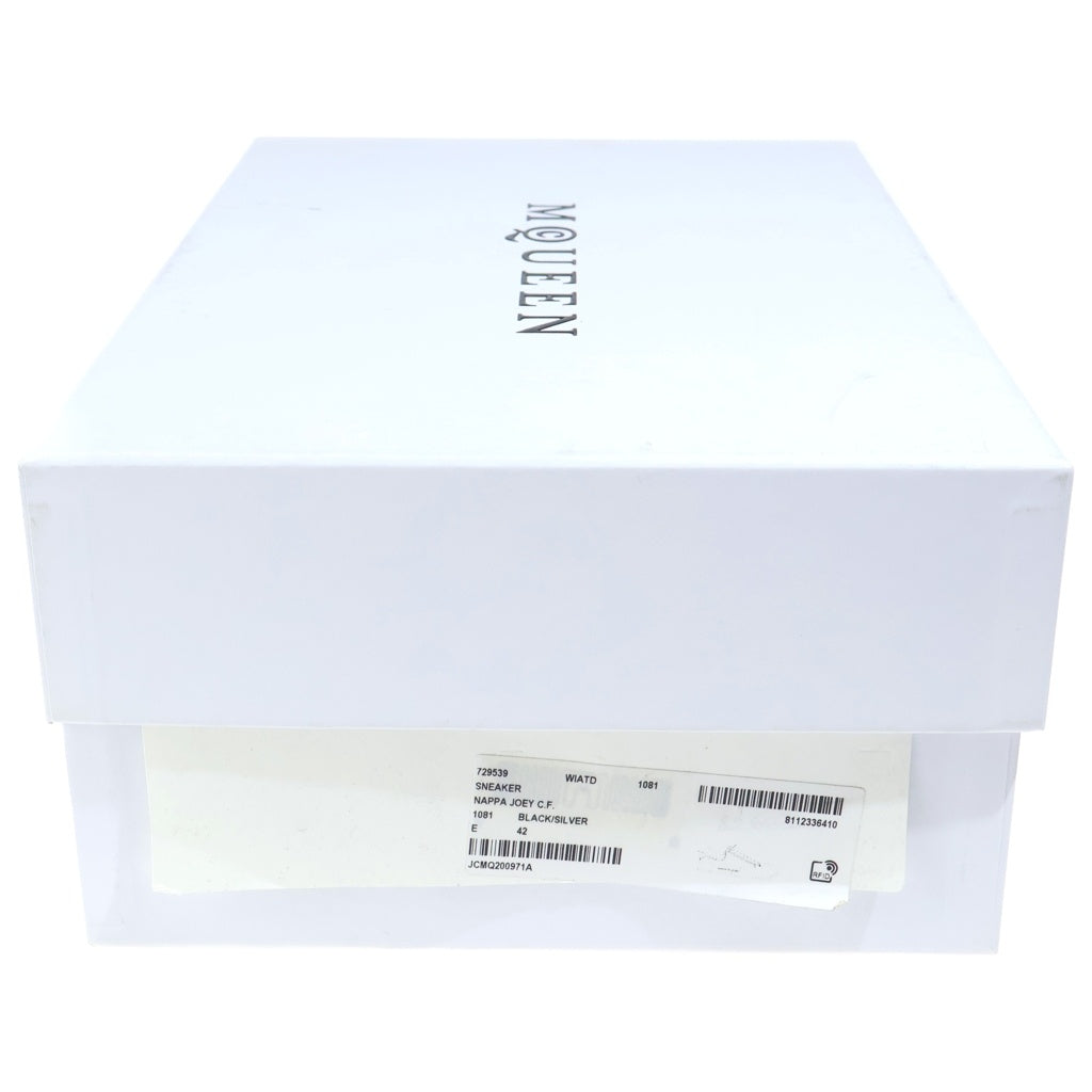 Alexander McQueen(アレキサンダーマックイーン) Deck Plimsoll デッキプリムソール メタルアイレットレザーローカットスニーカー ブラック 729539WIATD1081