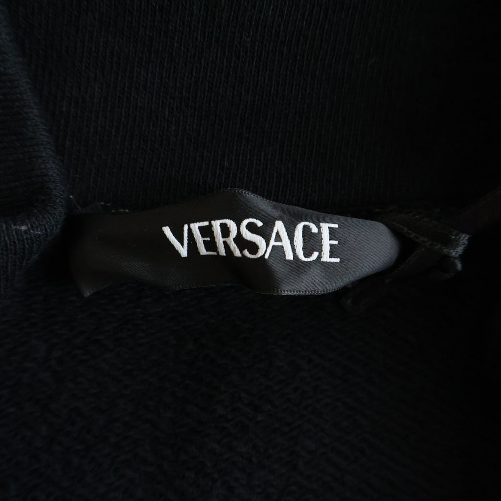 VERSACE(ヴェルサーチ) 23SS Medusa Cotton High-Neck Zip-Up Jacket メデューサコットンハイネックジップアップジャケット ロゴプリントジップアップトラックジャケット 1014422 1A10247