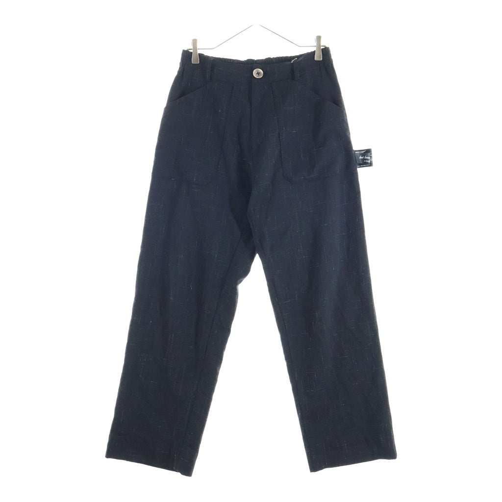 UNDERCOVER(アンダーカバー) 26SS but beautiful 4.5 Outside Label Slacks バットビューティフル4.5 アウトサイドラベルスラックス ストレートスラックス ブラック UC1F4510-1