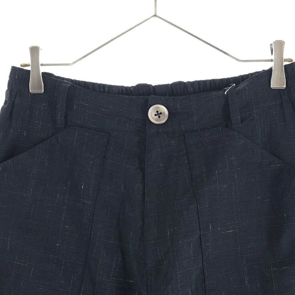 UNDERCOVER(アンダーカバー) 26SS but beautiful 4.5 Outside Label Slacks バットビューティフル4.5 アウトサイドラベルスラックス ストレートスラックス ブラック UC1F4510-1