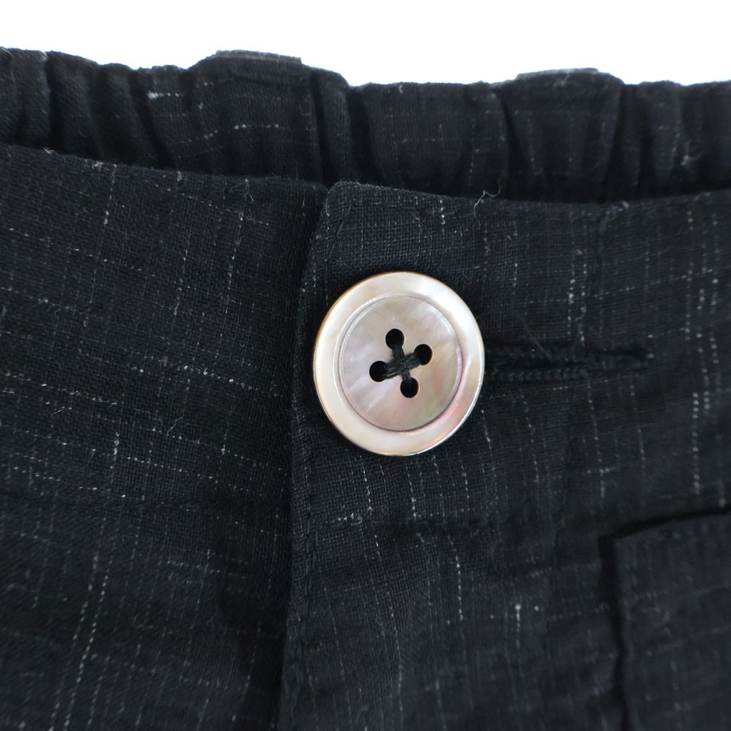 UNDERCOVER(アンダーカバー) 26SS but beautiful 4.5 Outside Label Slacks バットビューティフル4.5 アウトサイドラベルスラックス ストレートスラックス ブラック UC1F4510-1
