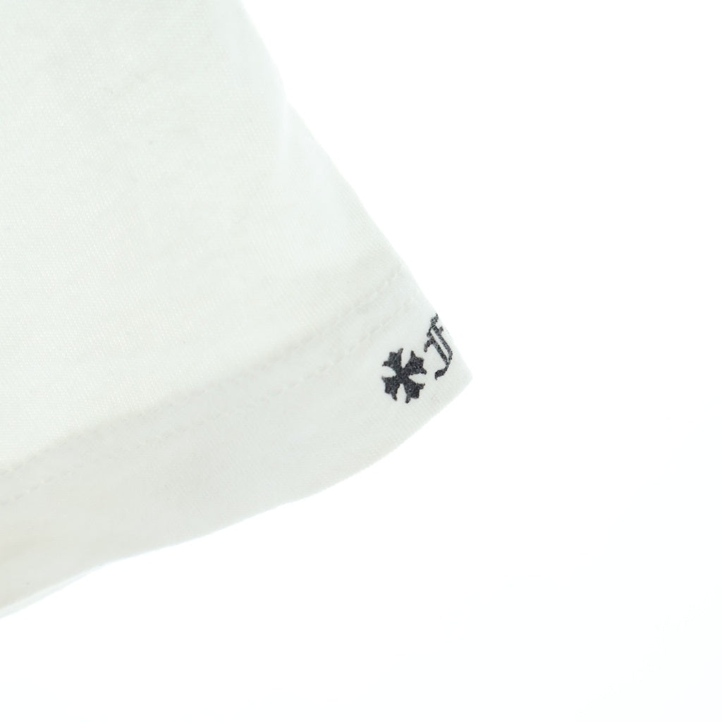 CHROME HEARTS(クロムハーツ) MADE IN HOLLYWOOD V NECK S/S TEE メイドインハリウッド CHプラスプリントVネック半袖Tシャツ ホワイト