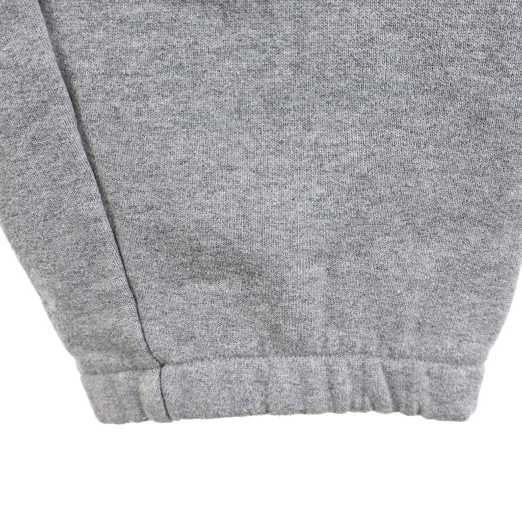 CHROME HEARTS(クロムハーツ) Y NOT Cemetery Cross Leather Patch Sweat Pants ワイノット セメタリークロスレザーパッチスウェットパンツ クロスパッチ付きスウェットパンツ グレー