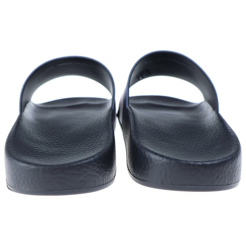 MONCLER(モンクレール) Basile Tricolore Flat Sandal バジーレトリコロールフラットサンダル ラバーフラットサンダル ブルー/ホワイト/レッド