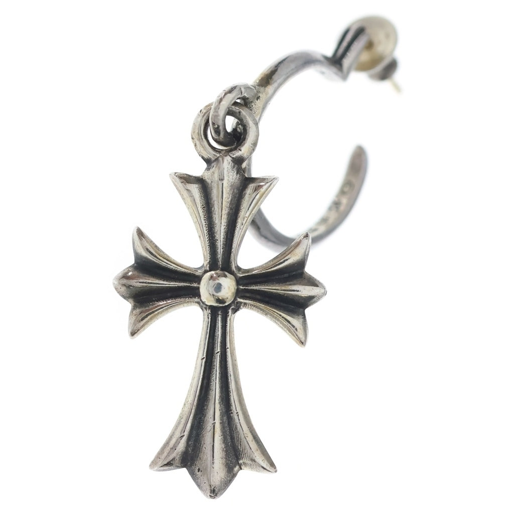 CHROME HEARTS(クロムハーツ) TINY CH CROSS タイニーCHクロス フープピアス シルバー BCA115