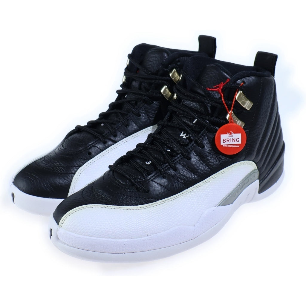 NIKE(ナイキ) AIR JORDAN 12 RETRO PLAYOFFS エアジョーダン12 プレイオフ ハイカットスニーカー US8.5/26.5cm ブラック/ホワイト CT8013-006