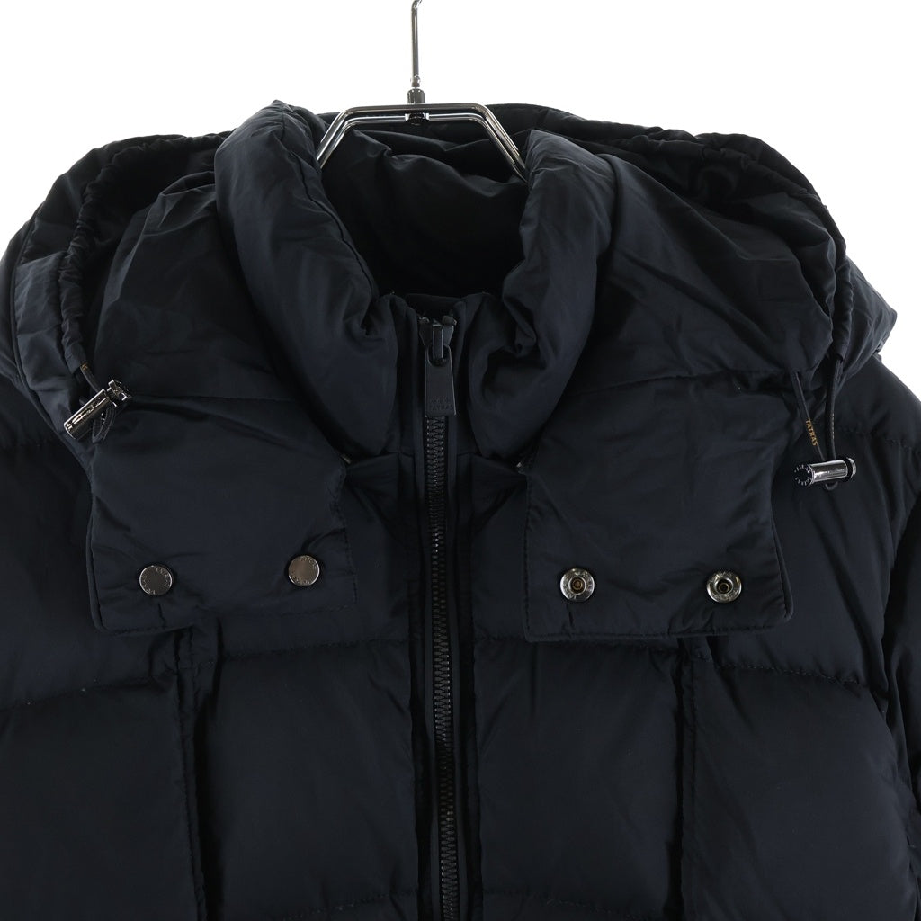 TATRAS(タトラス) GESSO Down Jacket ジェッソダウンジャケット ジップアップナイロンダウンジャケット MTAT22A4841-D ブラック