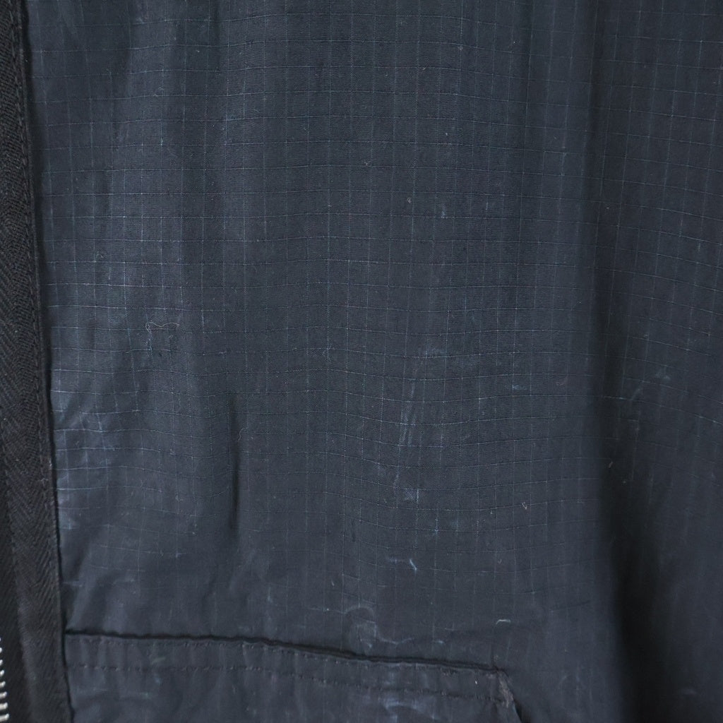 Rick Owens DRKSHDW(リックオウエンス ダークシャドウ) 25SS ギンプフライトボンバージャケット テンセルリップストップジップアップフーデットMA-1ジャケット DU01E3772-NR