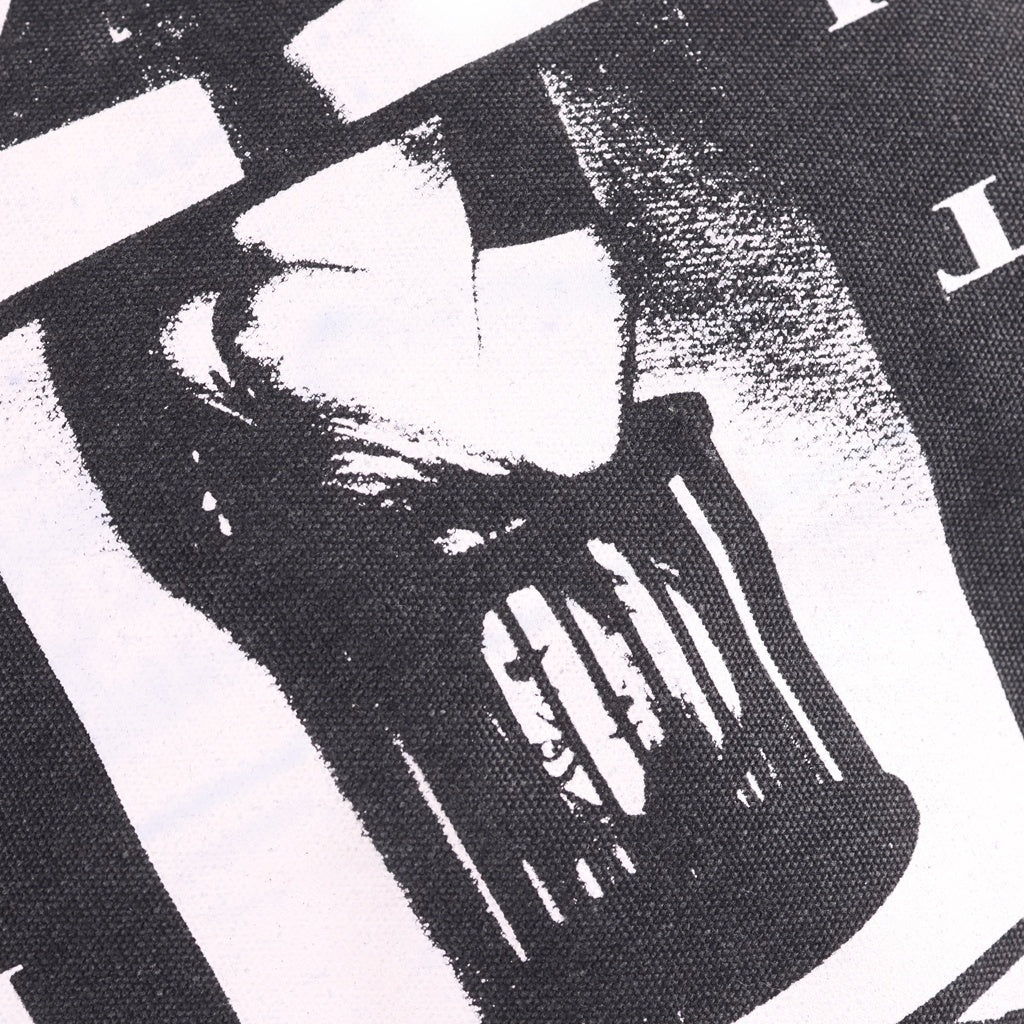 ENFANTS RICHES DEPRIMES(アンファンリッシュデプリメ) Anti Public Library Limited Tote Bag アンチパブリックライブラリー限定トートバッグ ポスタープリントコットントートバッグ ブラック